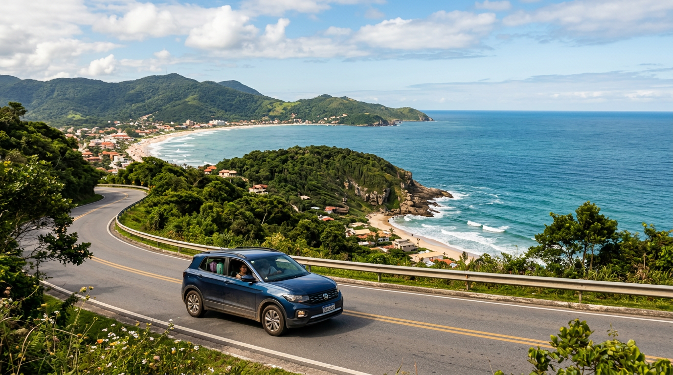 Imagem de destaque: Is it worth renting a car in Praia dos Ingleses? em Florianópolis